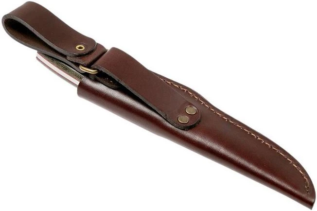 Brisa Trapper 95 - Elmax Scandi - Green Canvas Micarta - 2091 8 Brisa Trapper 95 - Elmax Scandi - Green Canvas Micarta - 2091 - Image 8