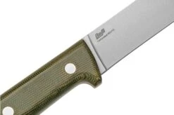 Brisa Kephart 115, Green Micarta, Fixed Knife -Silk Knives Shop ENZ 272 05 brisa