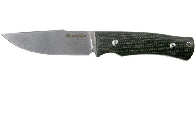 Fox Black Fox Explorator FOBF-749 Outdoor Knife, Alfredo Doricchi Design 1 Fox Black Fox Explorator FOBF-749 Outdoor Knife, Alfredo Doricchi Design