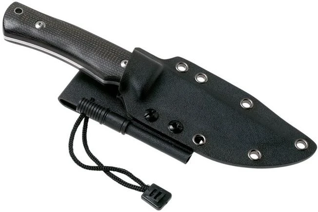 Fox Black Fox Explorator FOBF-749 Outdoor Knife, Alfredo Doricchi Design 6 Fox Black Fox Explorator FOBF-749 Outdoor Knife, Alfredo Doricchi Design - Image 6