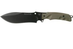 Fox Rimor Bushcraft FX-9CM07OD Black Outdoor Knife
