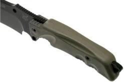 Fox Rimor Bushcraft FX-9CM07OD Black Outdoor Knife -Silk Knives Shop FOFX 9CM07OD 05 fox knives