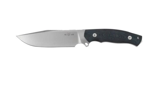 GiantMouse GMF4 Black Canvas Micarta, Fixed Knife, Ansø And Voxnaes Design 1 GiantMouse GMF4 Black Canvas Micarta, Fixed Knife, Ansø And Voxnaes Design