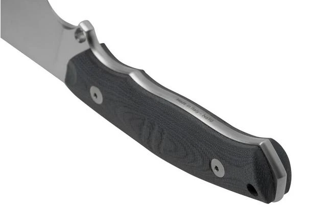 GiantMouse GMF4 Black Canvas Micarta, Fixed Knife, Ansø And Voxnaes Design 4 GiantMouse GMF4 Black Canvas Micarta, Fixed Knife, Ansø And Voxnaes Design - Image 4