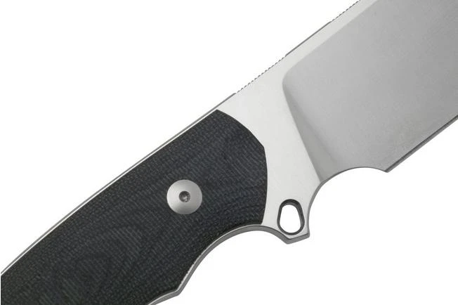 GiantMouse GMF4 Black Canvas Micarta, Fixed Knife, Ansø And Voxnaes Design 5 GiantMouse GMF4 Black Canvas Micarta, Fixed Knife, Ansø And Voxnaes Design - Image 5