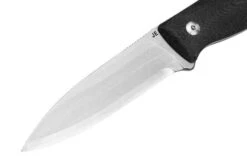 J.E. Made BushCraft ScandiGrind, Black Micarta Bushcraft Knife 11 J.E. Made BushCraft ScandiGrind, Black Micarta Bushcraft Knife -Silk Knives Shop JM BU SG SW 03 jemade