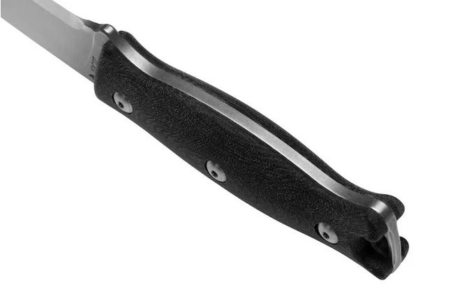 J.E. Made BushCraft ScandiGrind, Black Micarta Bushcraft Knife 6 J.E. Made BushCraft ScandiGrind, Black Micarta Bushcraft Knife - Image 6