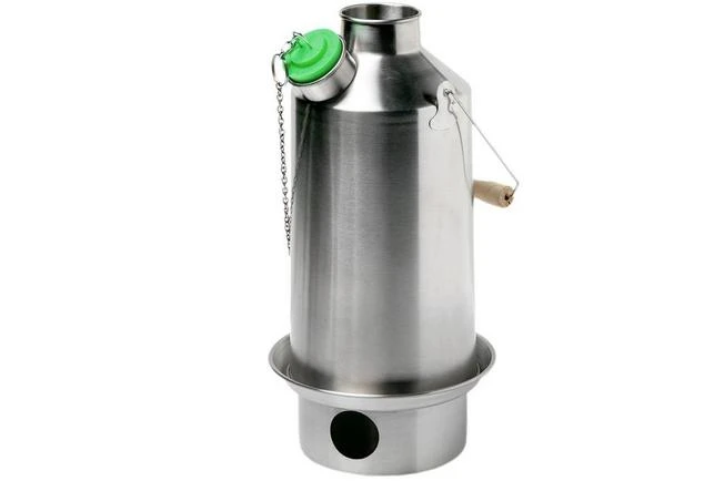 Kelly Kettle Base Camp Kettle 1.6L Stainless 50001 1 Kelly Kettle Base Camp Kettle 1.6L Stainless 50001