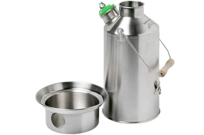 Kelly Kettle Base Camp Kettle 1.6L Stainless 50001 2 Kelly Kettle Base Camp Kettle 1.6L Stainless 50001 - Image 2