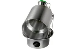 Kelly Kettle Scout Kettle 1.2L Stainless 50113 8 Kelly Kettle Scout Kettle 1.2L Stainless 50113 -Silk Knives Shop KK50113 03 kelly kettle v201906