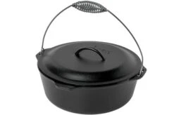 Lodge Dutch Oven With Spiral Handle L12DO3, Contents Approx. 8.5 L