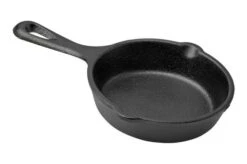 Lodge Mini Cast Iron Skillet, Diameter 8.8 Cm, Mini Frying Pan -Silk Knives Shop LG L MS3 03 lodge
