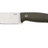 LionSteel M2M CVG Green Canvas Micarta Fixed Knife