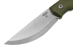 MKM Normar CPM 3V Green Micarta, Knivesandtools Exclusive, Bushcraft Knife -Silk Knives Shop MMK KT01 GC 03 mkm