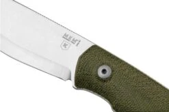 MKM Normar CPM 3V Green Micarta, Knivesandtools Exclusive, Bushcraft Knife -Silk Knives Shop MMK KT01 GC 06 mkm