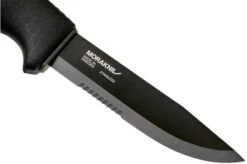 Morakniv Mora Bushcraft Black SRT Serrated 12417 Bushcraft Knife -Silk Knives Shop MO12417 03 mora knives