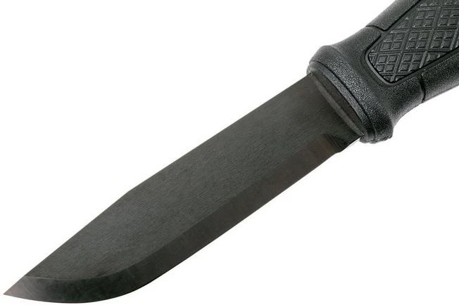 Morakniv Mora Garberg Black Carbon Bushcraft Knife, Leather Sheath 3 Morakniv Mora Garberg Black Carbon Bushcraft Knife, Leather Sheath - Image 3