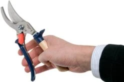 Opinel Slate Pruning Shears Blue -Silk Knives Shop OP001627 05 opinel