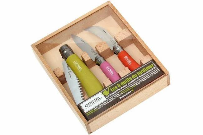 Opinel 3-piece Garden Set T1617 1 Opinel 3-piece Garden Set T1617