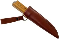 Roselli Small Heimo 3” Knife UHC RW41 Leather Sheath, Outdoor Knife -Silk Knives Shop RIRW41 07 roselli