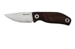 Real Steel CVX-80 Red Micarta 3564 Convex Bushcraft Knife, Poltergeist Design