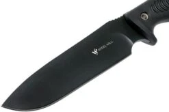 Steel Will Roamer 300-1BK Black Fixed Knife -Silk Knives Shop SWK R300 1BK 03 steel will knives