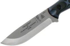 TOPS Knives B.O.B. Fieldcraft 154CM Blue/Black G10 BROS-154-BB Bushcraft Knife -Silk Knives Shop TK BROS 154 BB 03 tops knives