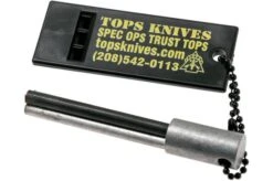 TOPS Knives B.O.B. Fieldcraft 154CM Blue/Black G10 BROS-154-BB Bushcraft Knife -Silk Knives Shop TK BROS 154 BB 09 tops knives