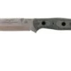 TOPS Knives B.O.B. Fieldcraft 154CM Grey/Black Micarta BROS-154-BLM