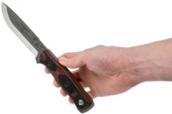 TOPS Knives B.O.B. Fieldcraft 154CM Red/Black G10 BROS-154-RB Bushcraft Knife -Silk Knives Shop TK BROS 154 RB 06 tops knives