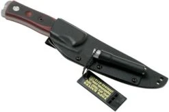 TOPS Knives B.O.B. Fieldcraft 154CM Red/Black G10 BROS-154-RB Bushcraft Knife -Silk Knives Shop TK BROS 154 RB 07 tops knives