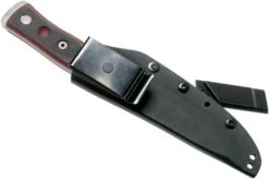 TOPS Knives B.O.B. Fieldcraft 154CM Red/Black G10 BROS-154-RB Bushcraft Knife -Silk Knives Shop TK BROS 154 RB 08 tops knives