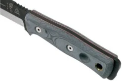 TOPS Knives B.O.B. Fieldcraft Black/Grey Micarta BROS-01 -Silk Knives Shop TK BROS BLM 05 tops knives v202109