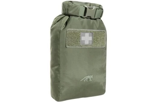 Tasmanian Tiger First Aid Basic Waterproof, 7302-331, Olive Green, Waterproof First Aid Kit -Silk Knives Shop TT7302 331TST 01 tasmanian tiger