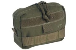 Tasmanian Tiger Tac Pouch 4 Horizontal, 7650-331, Olive Green, Horizontal Pouch