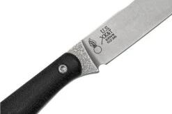 White River Exodus 4, Black Canvas Micarta, Kydex Sheath, Fixed Knife -Silk Knives Shop WREX 4 BCM 05 whiteriver