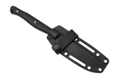 White River Exodus 4, Black Canvas Micarta, Kydex Sheath, Fixed Knife -Silk Knives Shop WREX 4 BCM 06 whiteriver