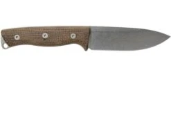 White River Knives Ursus 45 Natural Burlap Micarta Bushcraft Knife -Silk Knives Shop WRUR45 BNA 02 white river knives