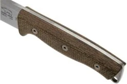 White River Knives Ursus 45 Natural Burlap Micarta Bushcraft Knife -Silk Knives Shop WRUR45 BNA 05 white river knives